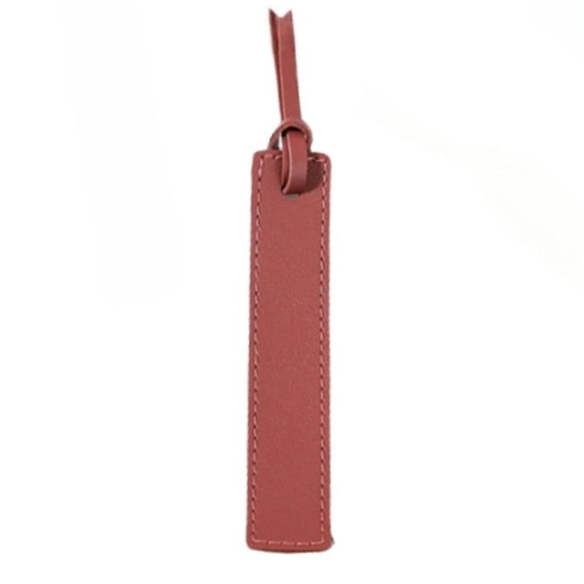 PU Leather Bookmark Reading Book Mark Page Divide Tags Multi-Color Book Clip Reader Pager Bookmark Holder Stationery For Students Teachers Book Lovers Gifts