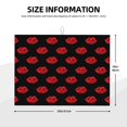 thumbnail image 2 of Fotbe Red Beautiful Lips Alfombrilla de Secado para Cocina con Estampado, 18x24 Pulgadas, 2 of 7