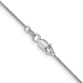 thumbnail image 3 of 10K White Gold Cable Chain Styles Necklace WG 1 mm Round Open Link 18 inch, 3 of 4