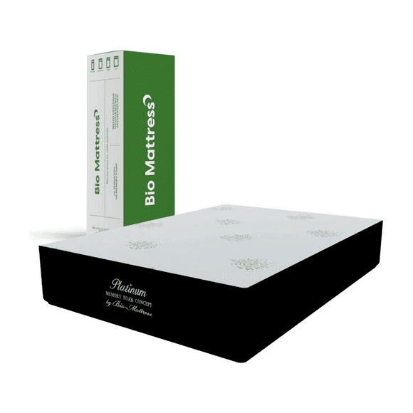 Colchón Ortopédico Matrimonial Bio Mattress Platinum 34 cm Memory Foam