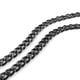 thumbnail image 4 of Cadena De Metal Cadena De Metal Correa de repuesto para bolso de hombro con asa de cadena de Bolso de metal de 120 cm (negro), 4 of 6