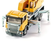 Siku 1859 Telescopic Crane Truck, 1:87 Scale, Yellow