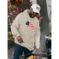 thumbnail image 2 of July 4Th Independence Statue Hoodie Men -Image by Shutterstock, Male Small, 2 of 4