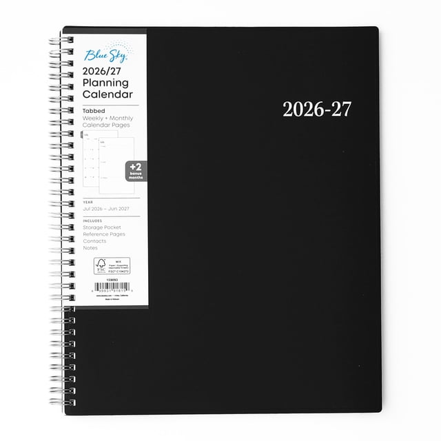 Planificador Blue Sky Enterprise 2026-2027 Semanal Mensual
