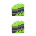 thumbnail image 3 of Dalazy 1/2/3/5 3 Pcs d'Affaires avec Cubes de Rangement Résistants aux Rayures pour Voyage 60 Vert Compressé Gain de Place 2 Pcs, 3 of 6