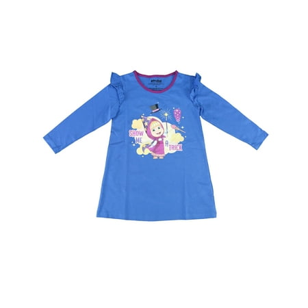 UPC: 0195466007516 | Masha and The Bear Long Sleeve Circus Lovers Dress
