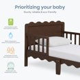 thumbnail image 4 of Dream On Me Maple Ridge Toddler Bed, Walnut, 4 of 8