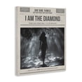 thumbnail image 2 of Stupell Industries Shabby Chic Diamond Chic Newspaper Canvas Art, 30 x 40, by A Barefoot Stylist, 2 of 8
