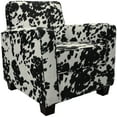 thumbnail image 3 of Johnston Trackarm Lounge Chair - Cowhide Black, 3 of 6
