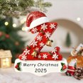 thumbnail image 1 of 26 Letters Christmas Tree Decoration Pendant Christmas Tree Ornaments DIY Christmas Ornaments Christmas Decoration Xmas Tree Hanging Decor, 1 of 9