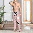 thumbnail image 2 of Honiee Panda for men - a sleek fusion of Straight Pajama Pants, versatile Lounge Pants, and cozy Sleepwear, all rolled into one-Medium, 2 of 6