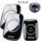 thumbnail image 2 of Cacazi Wireless Doorbell Waterproof 300m Remote Eu Plug Smart Door Bell Chime Battery.., 2 of 5