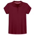 thumbnail image 1 of Polo IZOD, uniforme escolar, manga corta, para niñas de 12 a 14 años, 1 of 1