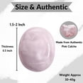 thumbnail image 4 of Pink Calcite Crystals & Healing Stones - Large Palm Stone Crystals Piedra, 4 of 6