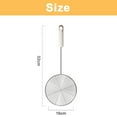 thumbnail image 2 of Kitchen Strainer Filter - stainless steel sieve oil leakage net, 2 of 5