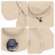 thumbnail image 3 of Sombrilla Sombrero Sombrero Con Ventilador Solar Carga USB Protector De Cuello Ventilador De Enfriamiento Sombrero Absorción Eficiente Del Sudor Protección Solar, 3 of 7