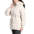 thumbnail image 5 of Fashion Winter Warm Coats for Womens Hooded Plus Size Solid Color Pocket Hodded Draw Rope Keep Warm Fashion Coat, 5 of 8