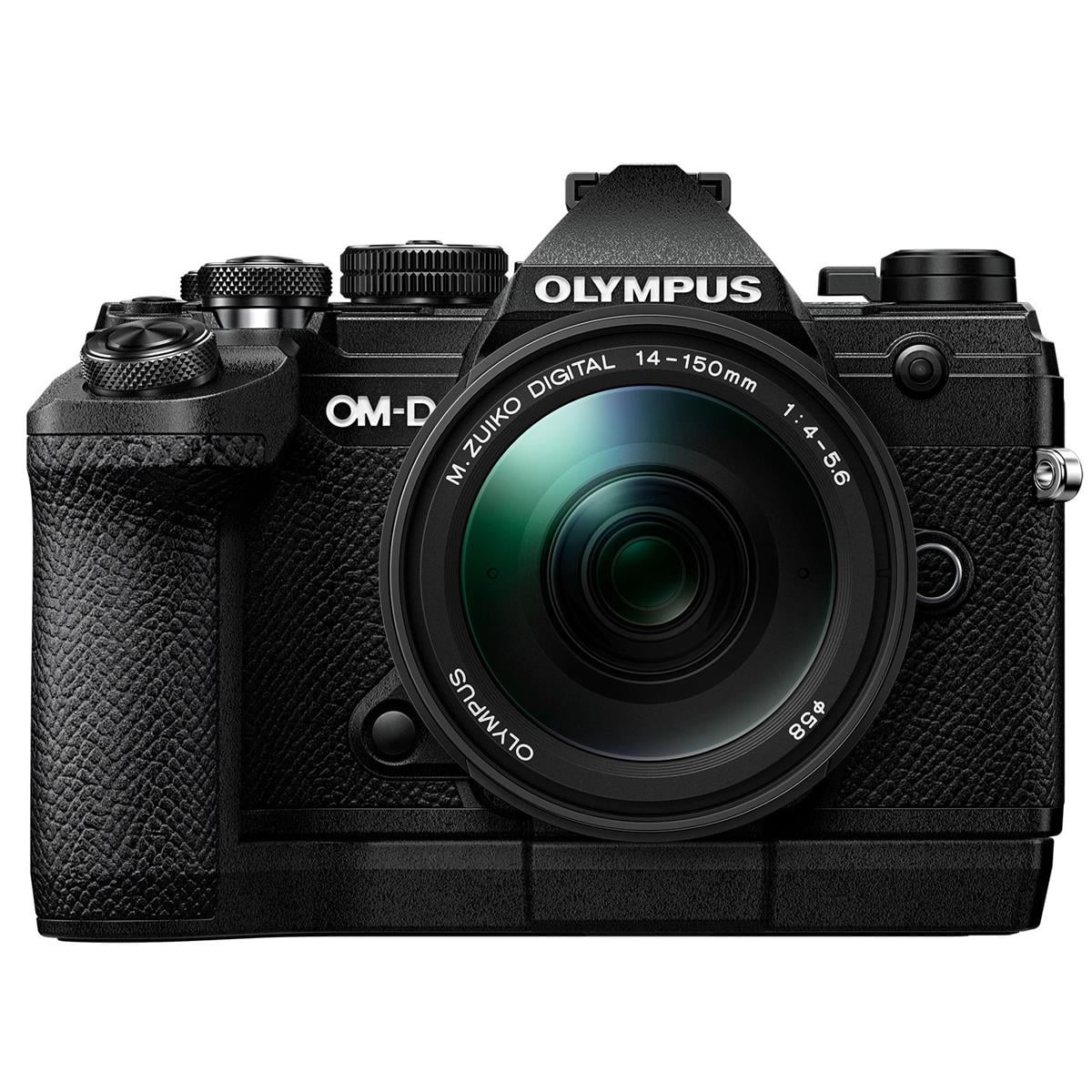 Geladen Merg ritme Olympus OM-D E-M5 Mark III Mirrorless Digital Camera Body, Silver - with  Olympus ECG-5 External Metal Grip - Walmart.com