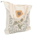 thumbnail image 3 of LOLIPPYY Floral Canvas Tote Bag Reusable Grocery Shopping Bag for Women Stylish Handbag, 3 of 7