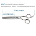 thumbnail image 2 of Professional Hair Scissors 6 Inch Hair Thinning Shears Barber Scissors Sharp Hair Thinning Scissors 30 Teeth Barber Shears Hair Clippers 440C Shears KINSARO, 2 of 5