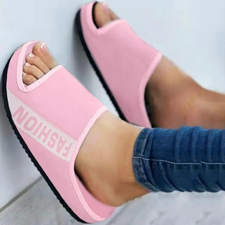

Women s Ladies Fashion Casual Solid Open Toe Platforms Sandals Beach Shoes Black 6.26752