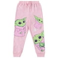 thumbnail image 4 of Girls Baby Yoda Pullover Hoodie and Jogger Sweatpants Clothing Set- Little and Big Girl Sizes 4-16, 4 of 7