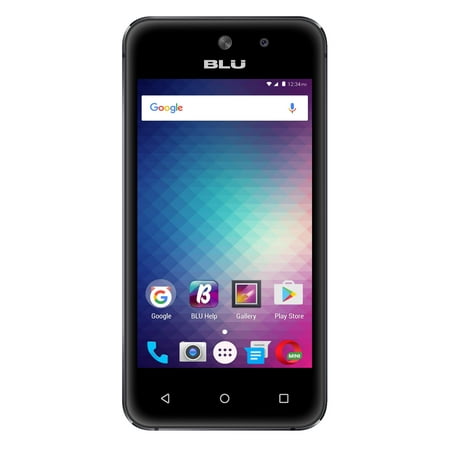 BLU Vivo 5 Mini V050Q Unlocked GSM Quad-Core Dual-SIM Phone - (Best Mini Android Phone)