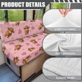thumbnail image 6 of XYZCANDO Cow RV Dinette Cushion Covers Heart Star Bench Seat Cover Easy to Install RV Accessories for Inside Cushion Covers for Couches and Sofas Couch Cushion Covers Furniture Covers Pink, 6 of 7