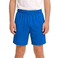 thumbnail image 2 of HAOTAGS Athletic Shorts for Boys and Girls(3-14) Summer Quick-Dry Performance Shorts for Running, Soccer, Training & Fitness Blue Size 7-8Years, 2 of 8