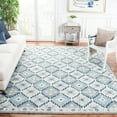 thumbnail image 2 of SAFAVIEH Suzani Merletta Geometric Area Rug, Blue/Grey, 9' x 12', 2 of 7