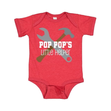 

Inktastic PopPop Little Helper Gift Baby Boy Bodysuit