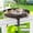 Vintage Bronze, variant on Deck Mounted Metal Bird Bath for Outside, Detachable Birdbath Bowl with Adjustable Steel Clamp, Outdoor Bird Feeder for Railing Balcony Fence Yard Art Garden Decor (Vintage Green)