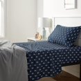 thumbnail image 1 of Kid‘s Sheet Set - Soft  Easy-Wash Lightweight Microfiber - Full  Bright Aqua, 1 of 6