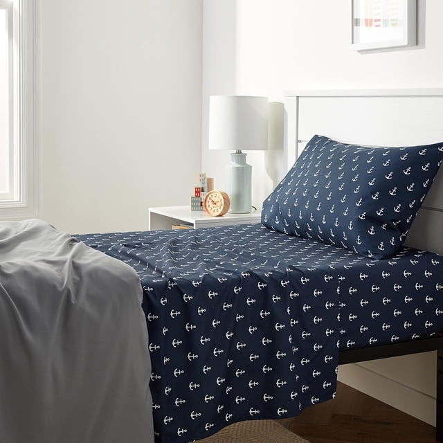 Kid‘s Sheet Set - Soft Easy-Wash Lightweight Microfiber - Full Bright Aqua