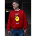 thumbnail image 2 of Kawaii Yuzu Citrus - Japanese Fruit Emoji Graphic Men's Sweatshirt, 2 of 4
