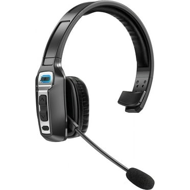 Trucker Bluetooth Headset with Microphone, with AI Noise Cancelling & Mute Button, Wireless On-Ear Headphones 60 Hrs Working Time, for Trucker Home Office Remote Work Zoom