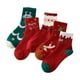 thumbnail image 3 of Calcetines navideños ligeros y cómodos para hombres y mujeres, calcetines tobilleros, calcetines rojos para, 3 of 9