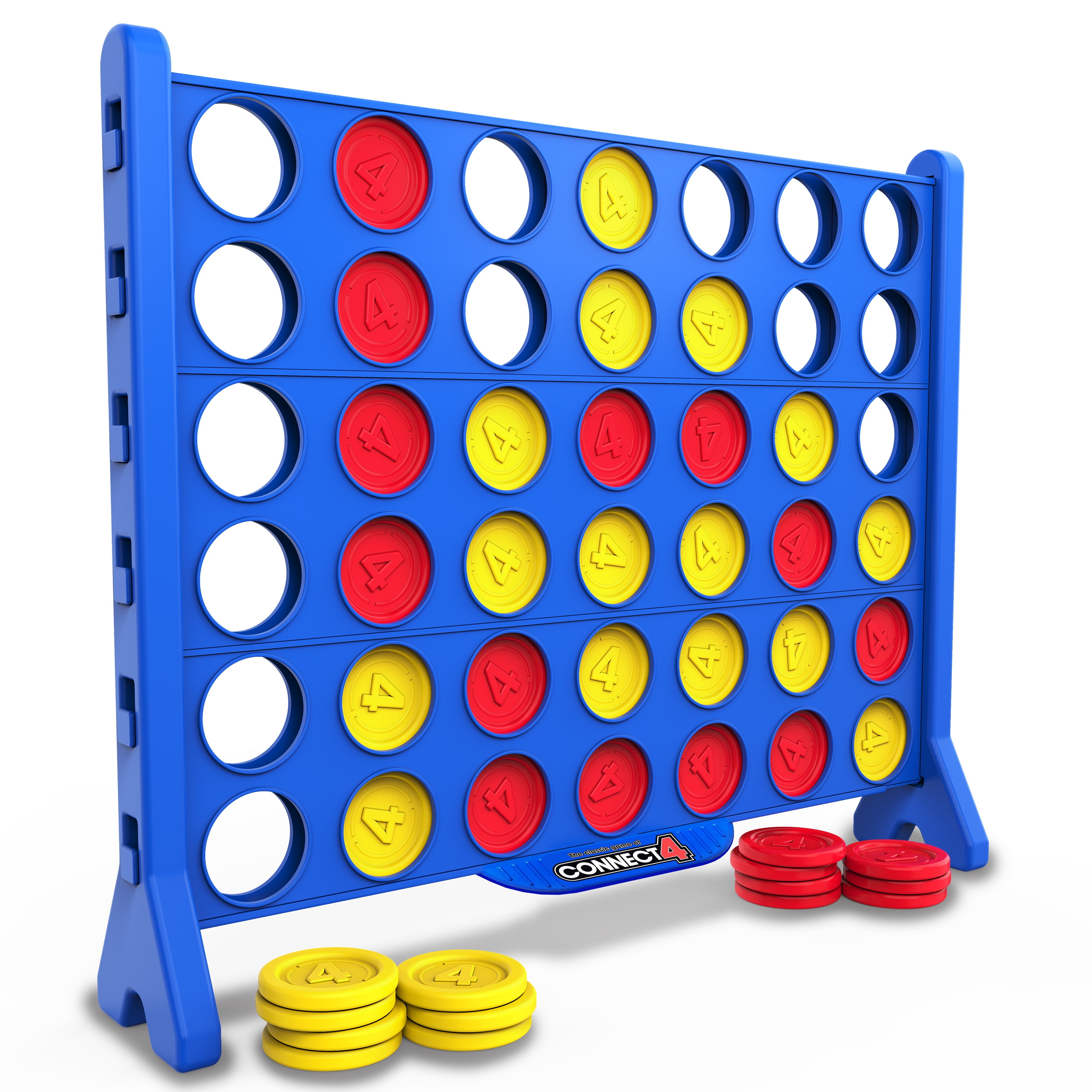 Giant Connect 4 Outdoor Lawn Game, Molded, 4FT