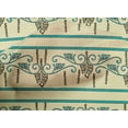 thumbnail image 4 of oneOone Cotton Poplin Fabric Swirl & Floral Block Printed Craft Fabric BTY 42 Inch Wide, 4 of 4