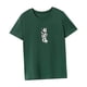 thumbnail image 5 of Camiseta de verano para mujer, trajes clásicos, camiseta básica informal para oficina, trabajo, compras Verde, 5 of 7