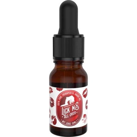 Lick Me All Over Perfume Oil, Exotic & Seductive Fragrance, Tropical Paradise Essential Oil with Glass Amber Dropper Bottle - (Best Essential Oils As Perfume)