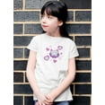 thumbnail image 2 of Lovely Owl T-Shirt Juniors -SPIdeals Designs,  x-Small, 2 of 4