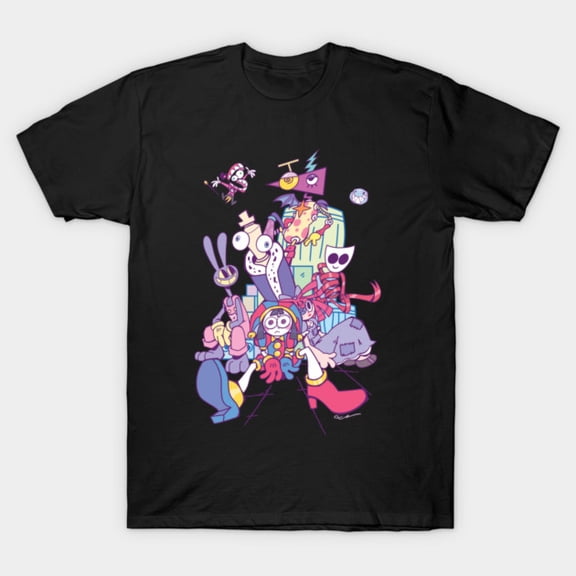 The Amazing Digital Circus Show Logo Trendy Pop Culture Tee Unisex T-Shirt, up to size 5XL
