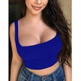 thumbnail image 3 of Women‘s Spaghetti Strap Crop Top, 3 of 4