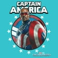 thumbnail image 2 of Girl's Captain America: Brave New World Animated Cap Portrait Graphic T-Shirt, 2 of 4
