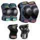 thumbnail image 3 of Conjunto de engranajes de protección para transpirables, muñequeras para monopatín, rodilleras, protector de patines para patinar en bicicleta, M Baoblaze Almohadillas de protección, 3 of 7