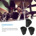 thumbnail image 3 of 6pcs Drum Kit Stand Mat Replacement Drum Stand Protector Drum Rack Foot Pad, 3 of 8