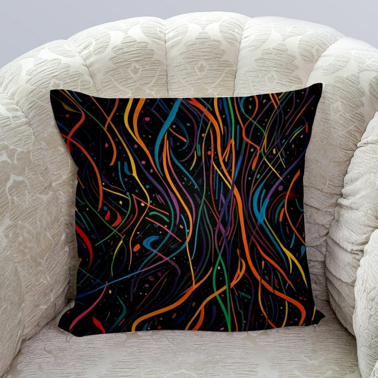 Trippy throw pillows new arrivals