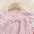 thumbnail image 4 of KPOPLK Toddler Kids Baby Girls 2 Piece T-Shirt +Shorts Sets Ribbed Polo Collar Tee Elastic Waist Outfits Clothes(18-24 Months,Pink), 4 of 5
