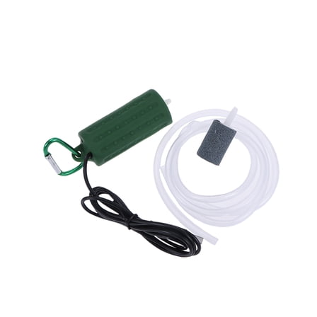 FOLOYORI Fish Tank Aerators Usb Rechargeable Aquarium Air Pump 1Pack 11.8x2x2in